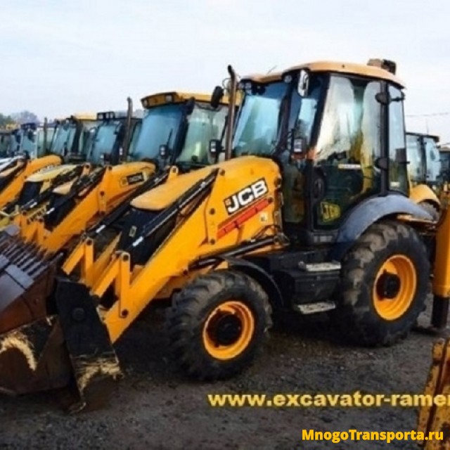 Экскаватор-погрузчик JСB 3 CX, ковши 300, 400, 600
