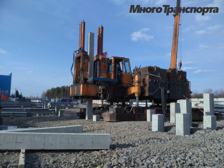 Сваевдавливающая установка DTZ 200 усилие 200т