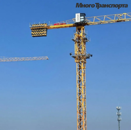 Дешевая цена CE сертифицированная 10ton 70m башенный кран с плоской стрелой на продажу